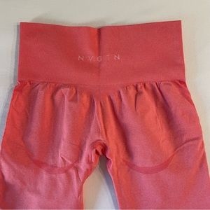 NVGTN Coral Contour Seamless Leggings